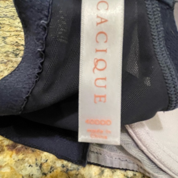 Cacique Other - Navy underwire balconette bra size 40ddd